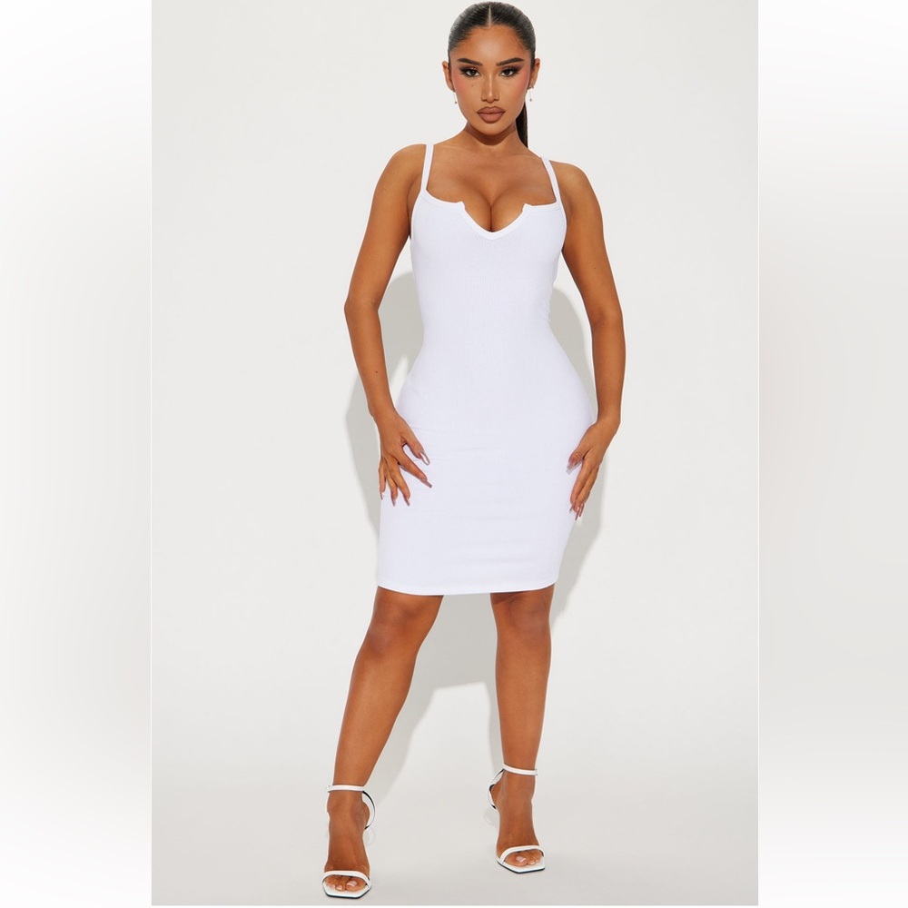 Ribbed Mini Dress